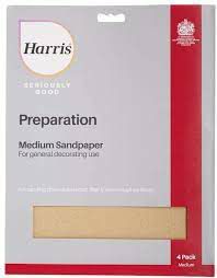 HARRIS T/MASTER FINE GLASSPAPER 4 SHEET