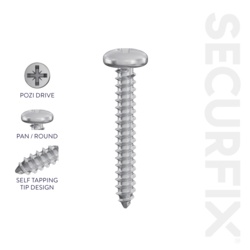 SELF TAPPING SCREWS PACK 8X3/4