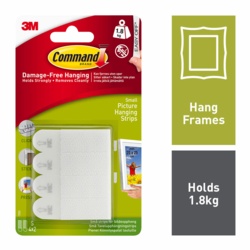 COMMAND SMALL PICTURE STRIPS 17202ES
