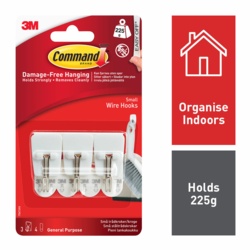 COMMAND SMALL WIRE HOOKS       17067