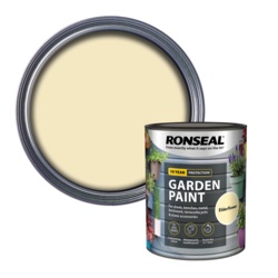 RONSEAL GARDEN PAINT ELDERFLOWER 750ML