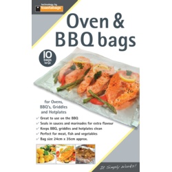 OVEN  BBQ BAGS LARGE 10 PACK