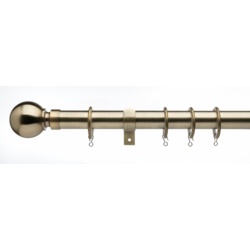 28MM EXT CURTAIN POLE ANT/BRASS 1.8-3.2M