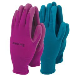 TOWN  COUNTRY LADIES SUREGRIP GLOVES Twin Pack