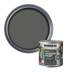 RONSEAL GARDEN PAINT CHARCOAL GREY 250ML