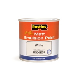 RUST MATT EMULSION WHITE   250ML D74246