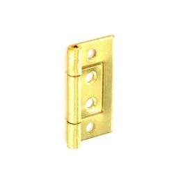 Flush Hinges Brass Plated 40mm S4401
