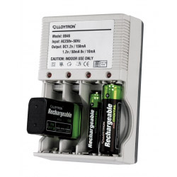 BATTERY MAINS CHARGER 4X AA OR AAA