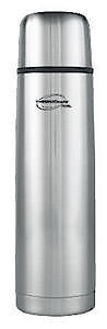 THERMOS 1LT FLASK  STAINLESS STEEL 3688