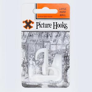 X BRAND HARDWALL PICTURE HOOKS LGE 4797