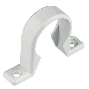 40MM WASTE PIPE CLIP WH