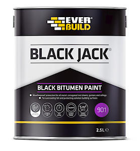 EVB BLACK JACK BITUMEN PAINT 2.5LTR