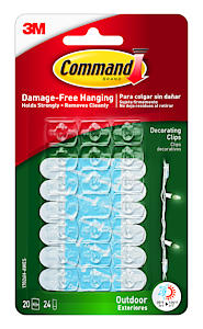 Command Outdoor Decorating Clips 17026H