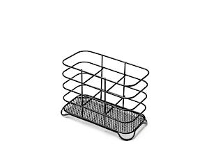 ADDIS WIRE CUTLERY HOLDER BLK