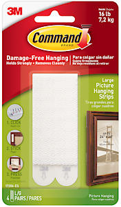 COMMAND LARGE PICTURE STRIPS 17206