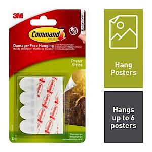 COMMAND POSTER STRIPS 17024