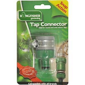 KINGFISHER SNAP ACT RND TAP CONN 602SNCP