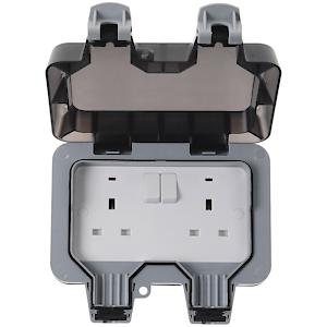 OUTDOOR 2G 13A SWITCHED SOCKET IP66