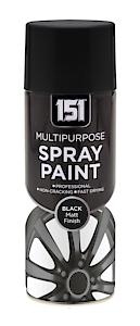 400ML MATT BLACK SPRAY PAINT