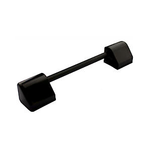 TOILET SEAT FITTING BLACK