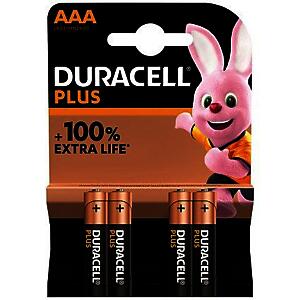 DURACELL PLUS AAA 4PK